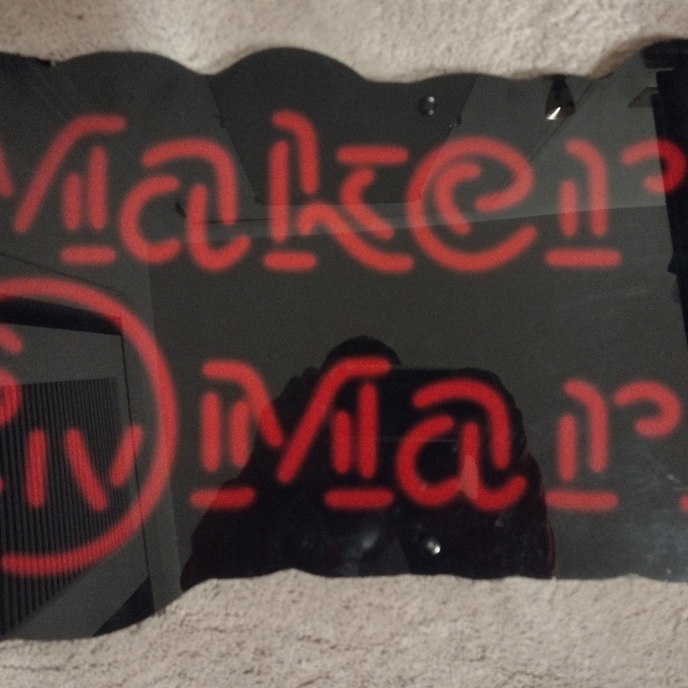 Makers Mark LED Sign - Picture 2 of 2